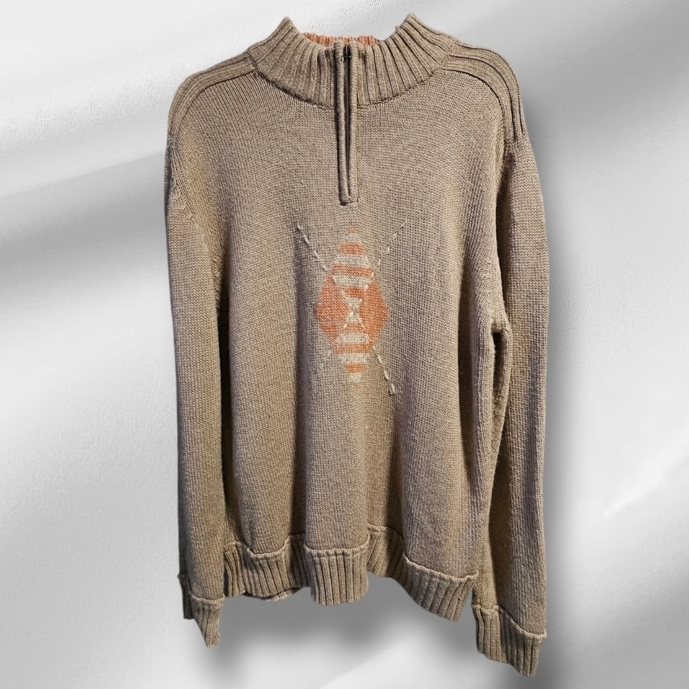 BRITCHES quarter zip men's sweater